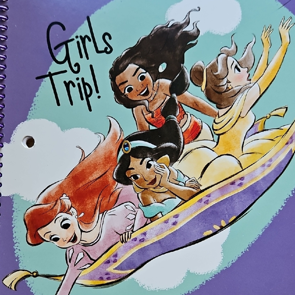 Disney Purple 'Girls Trip' Notebooks And Folder - Picture 6 of 10